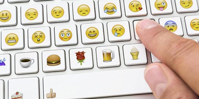 teclado con emojis